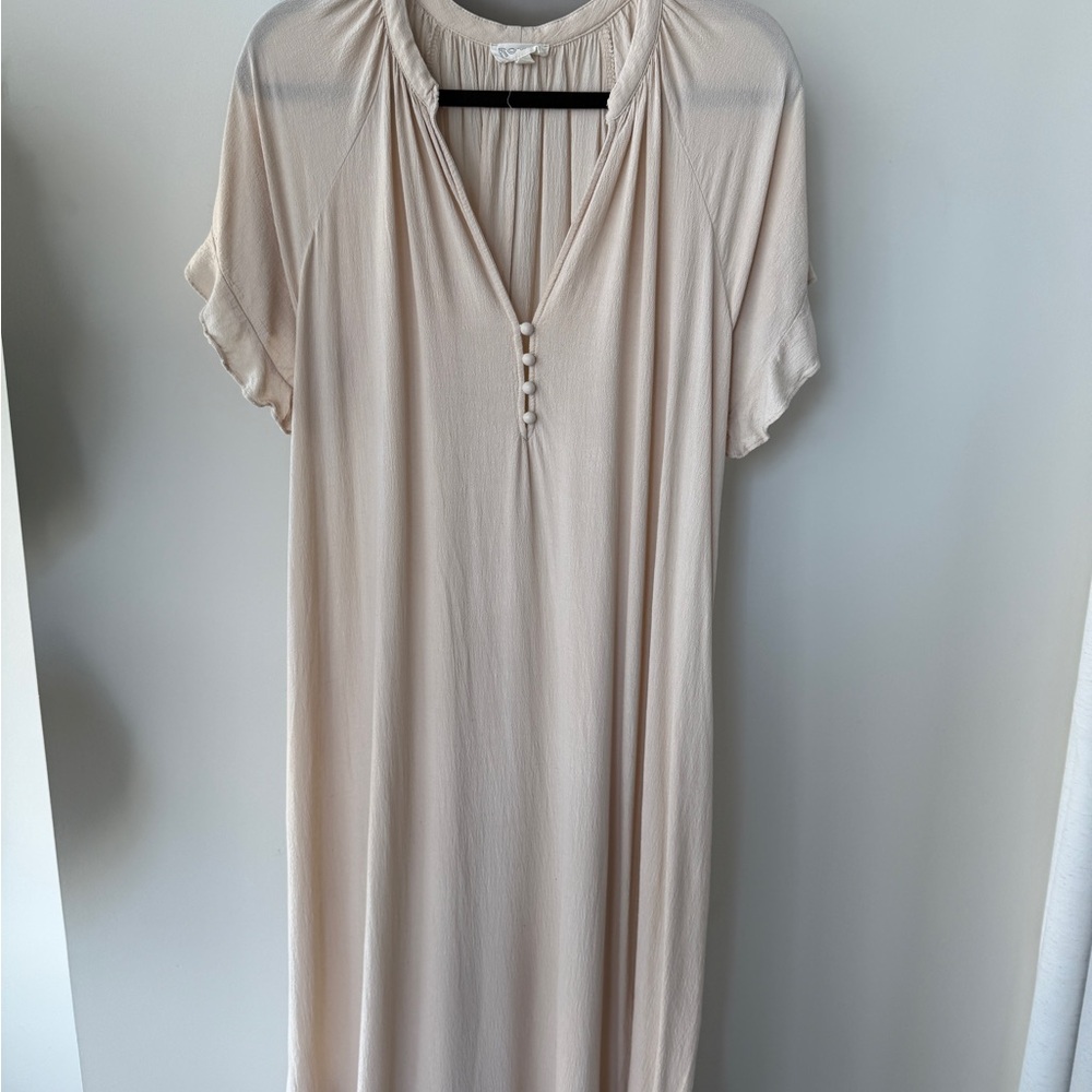 Rowie the Label Cream Maxi Dress
